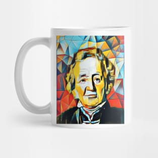 Leopold von Ranke Abstract Portrait | Leopold von Ranke Artwork 2 Mug